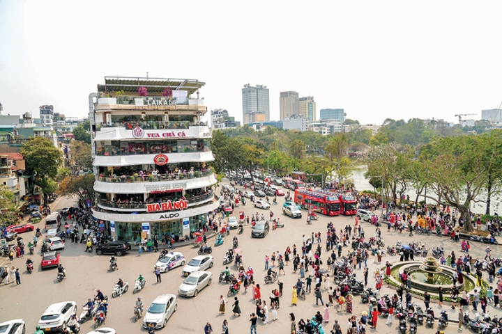 "Đu trend" chụp ảnh