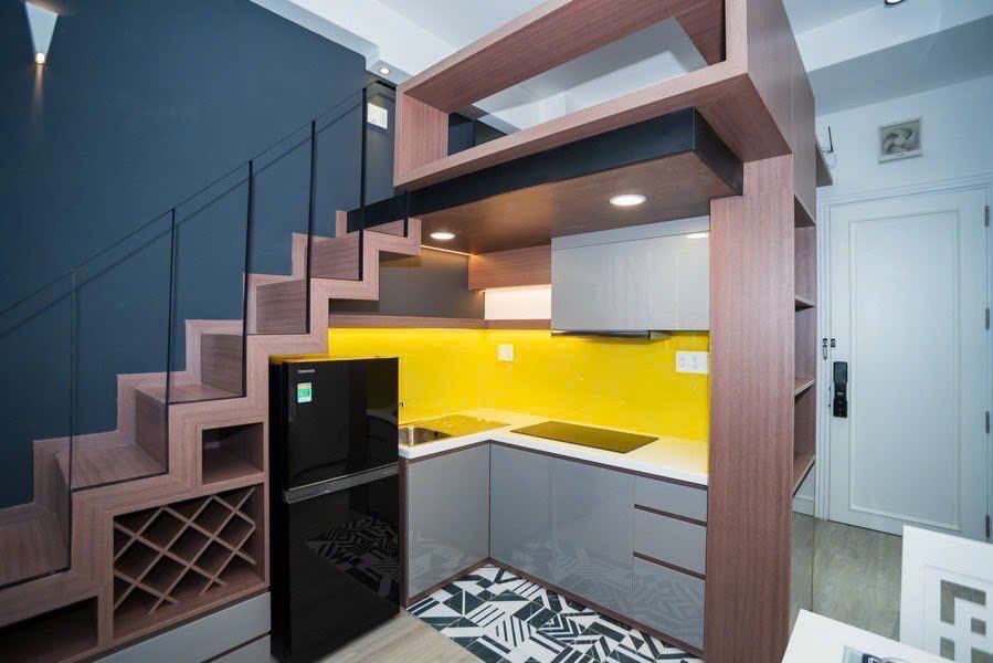 Căn hộ duplex hai tầng phù hợp ở ghép