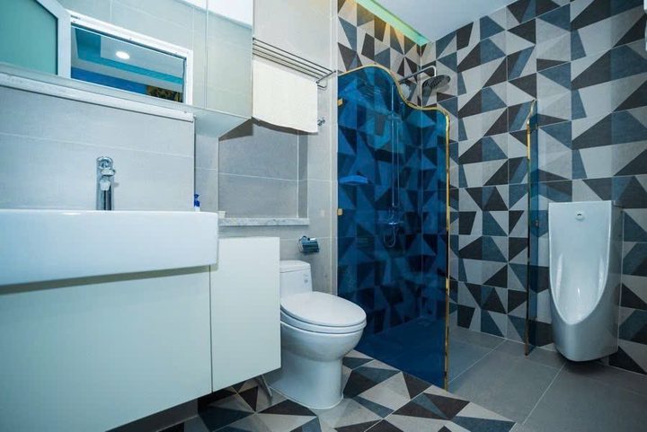 Phòng tắm căn hộ QHouse